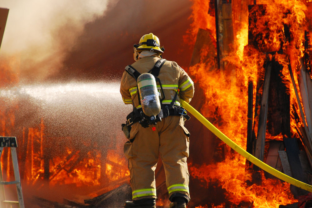 fire man