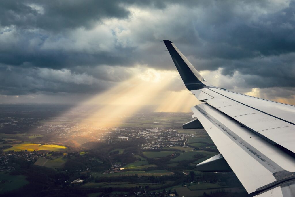 | TriniGo Airplane in the windstorm