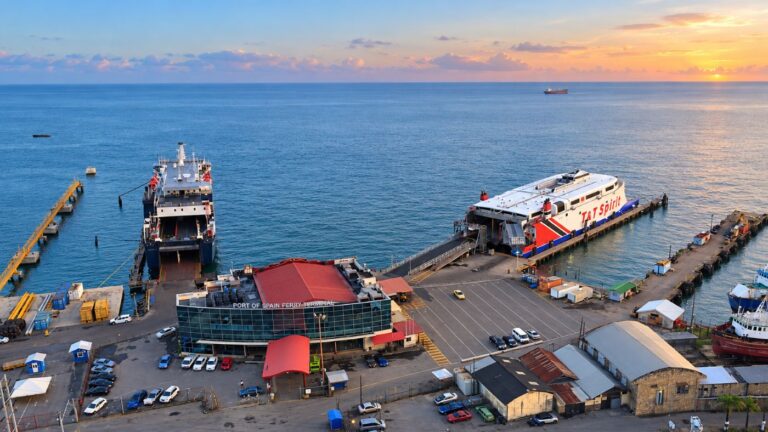 Port of Spain Ferry Terminal at Dusk 768x432